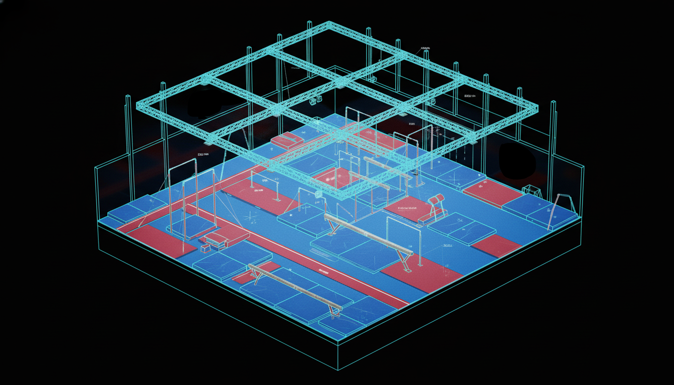 Gymnastics Layout Ideas for Efficiency | Midwest Gym Supply
