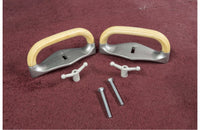 Flat Top Pommels (Pair)