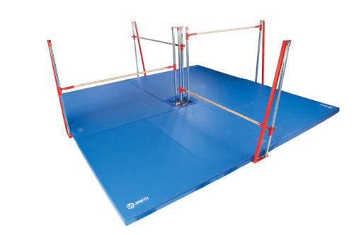 Spieth Polaris Quad Bar Complete with 6' Carboflex Rails and 4" thick Matting