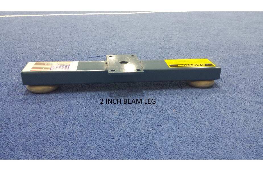 Midwest Aluminum Low Balance Beam With 2" Legs up to 12" Legs